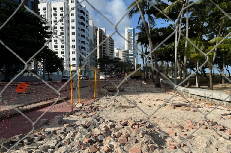 Cronograma da obra está atrasado