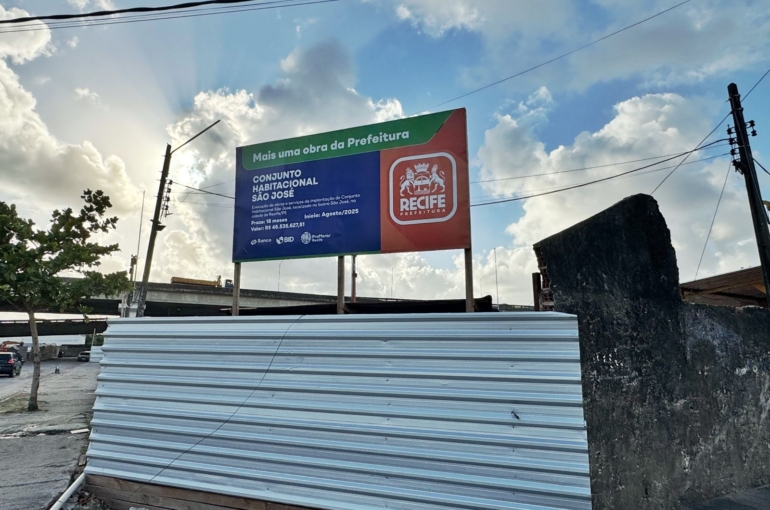 Obra teve contrato assinado às pressas em 28 de julho de 2025