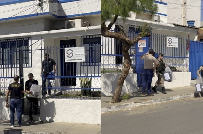 Operação do Gaeco fez busca e apreensão na sede da Sinarco, em Minas Gerais - Foto: JP Agora