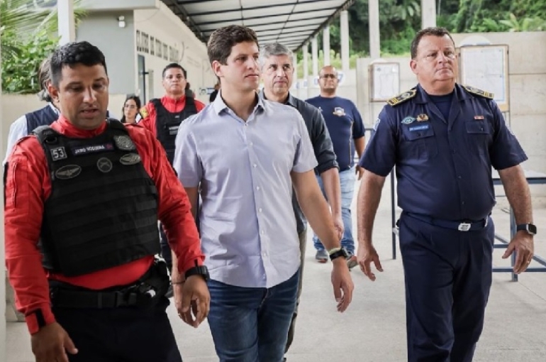 Gestão João Campos foi marcada por pouca atenção à questão da segurança pública Foto: Edson Holanda/Prefeitura do Recife