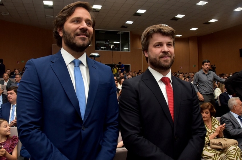 Dos sete titulares, Eduardo Porto e Rodrigo Novaes são os "calouros" - Foto: Alysson Maria/TCE-PE
