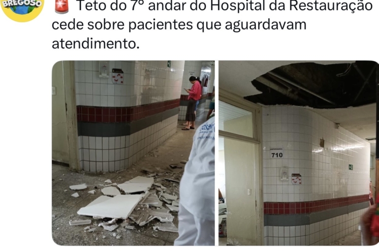 Página de informações sobre cultura local foi rápida na divulgação, com informação questionável, de acidente na Restauração