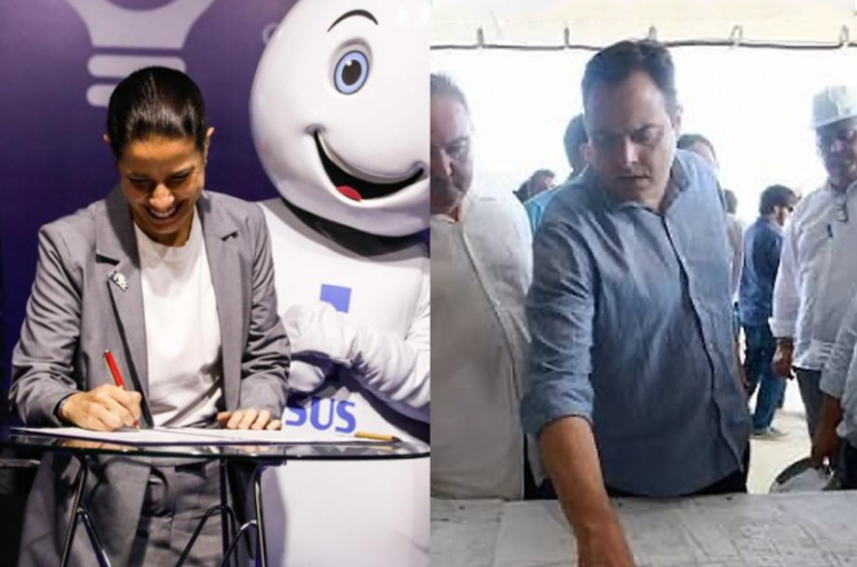 Gestão atual triplicou ritmo de investimentos em relação à média dos oito anos da administração anterior - Fotos: Hesíodo Goes (RL) e Helia Scheppa (PC)