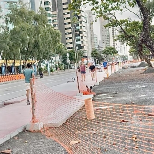 Contrato principal da obra do calçadão de Boa Viagem teve acréscimo de mais R$ 11,5 milhões