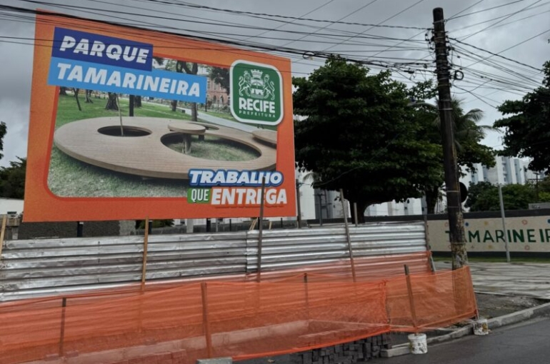 Obra foi inaugurada antes da conclusão